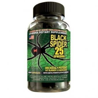 Жиросжигатель Black Spider 25 (100 капсул) - Минск