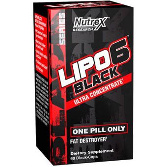 Жиросжигатель LIPO 6 Black Nutrex (60 капсул) - Минск