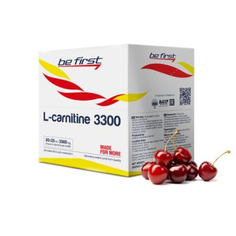 L-carnitine 3300 мг Be First (20 ампул по 25 мл) - Минск