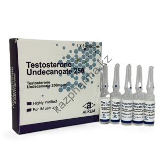 Тестостерон Ундеканоат Alkem 5 ампул по 1мл (1амп 250 мг) Минск