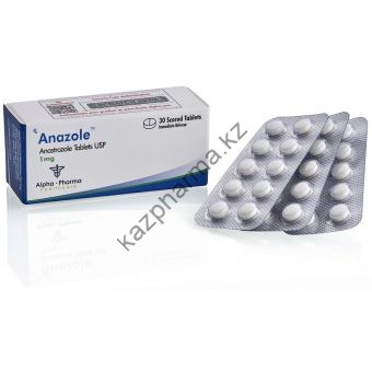 Anazole (Анастрозол) Alpha Pharma 50 таблеток (1таб 1 мг) - Минск