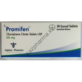 Promifen (Кломид) Alpha Pharma 50 таблеток (1таб 50 мг) - Минск