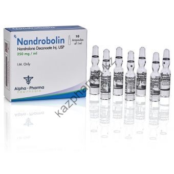 Nandrobolin (Дека, Нандролон деканоат) Alpha Pharma 10 ампул по 1мл (1амп 250 мг) - Минск