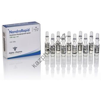 Нандролон фенилпропионат Alpha Pharma NandroRapid (Дураболин) 10 ампул по 1мл (1амп 100 мг) - Минск