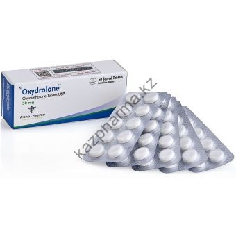 Oxydrolone (Оксиметолон, Анаполон) Alpha Pharma 50 таблеток (1таб 50 мг) - Минск