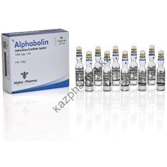 Примоболан Alpha Pharma (Alphabolin) 10 ампул по 1мл (1амп 100 мг) Минск