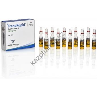 Тренболон ацетат Alpha Pharma (TrenaRapid) 10 ампул по 1мл (1амп 100 мг) - Минск