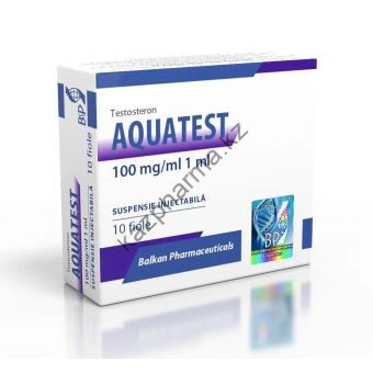 Aquatest (Суспензия Тестостерона) Balkan 10 ампул по 1мл (1амп 100 мг) - Минск