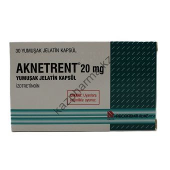 Роаккутан Aknetrent 30 таблеток (1 таб 20 мг) Минск