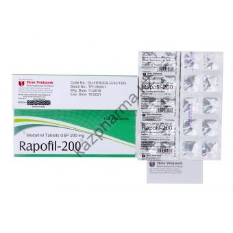Модафинил Rapofil 200 10 таблеток (1таб/200 мг) - Минск