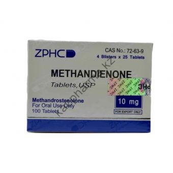 Метан ZPHC (Methandienone) 100 таблеток (1таб 10 мг) - Минск