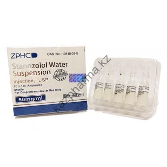 Винстрол ZPHC (Stanozolol Suspension) 10 ампул по 1мл (1амп 50 мг) - Минск