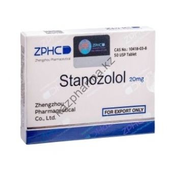 Станозолол ZPHC (Stanozolol) 50 таблеток (1таб 20 мг) - Минск