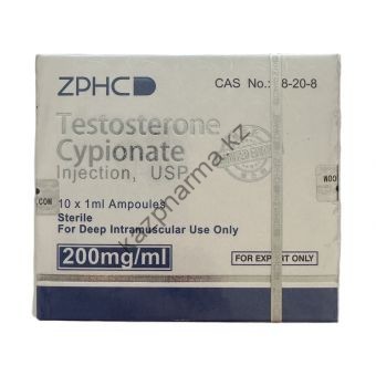 Тестостерон ципионат ZPHC (Testosterone Cypionate) 10 ампул по 1мл (1амп 250 мг) - Минск