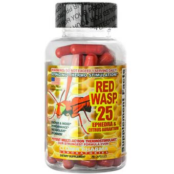 Жиросжигатель Cloma Pharma Red Wasp 25 (75 капсул) - Минск